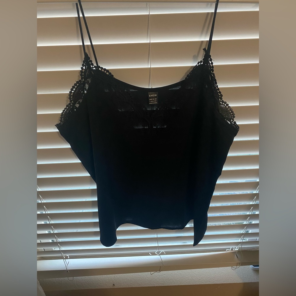 Black dress tank